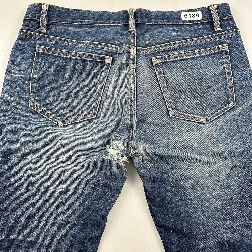 A.P.C. Petit Standard Patina Whiskers Jeans Men 31x25‎ Blue Denim Distressed